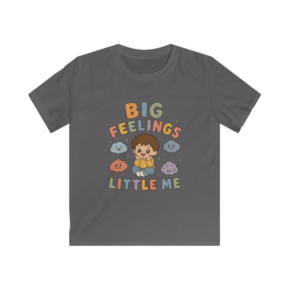 Big Feelings Little Boy Tee