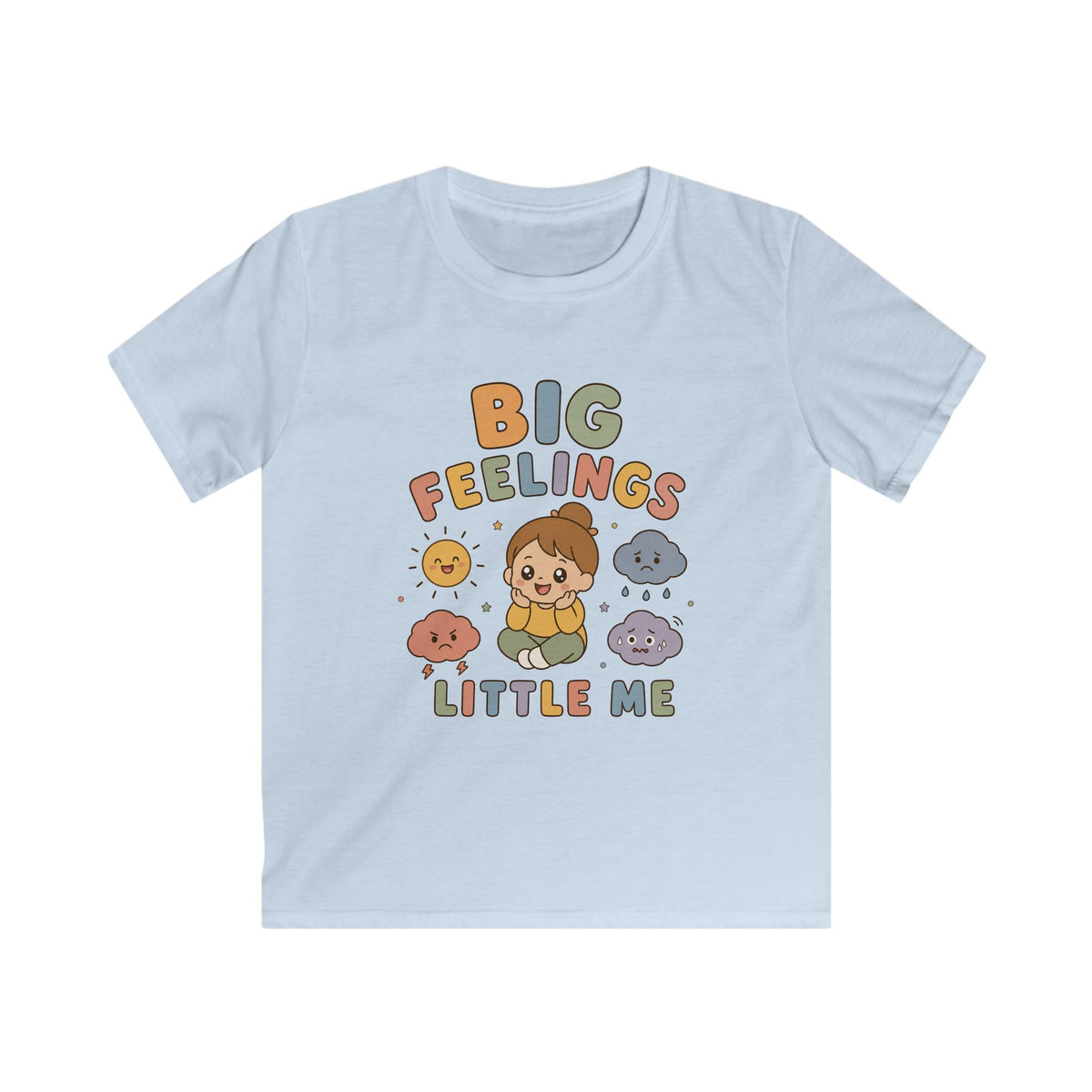 Big Feelings Little Girl Tee
