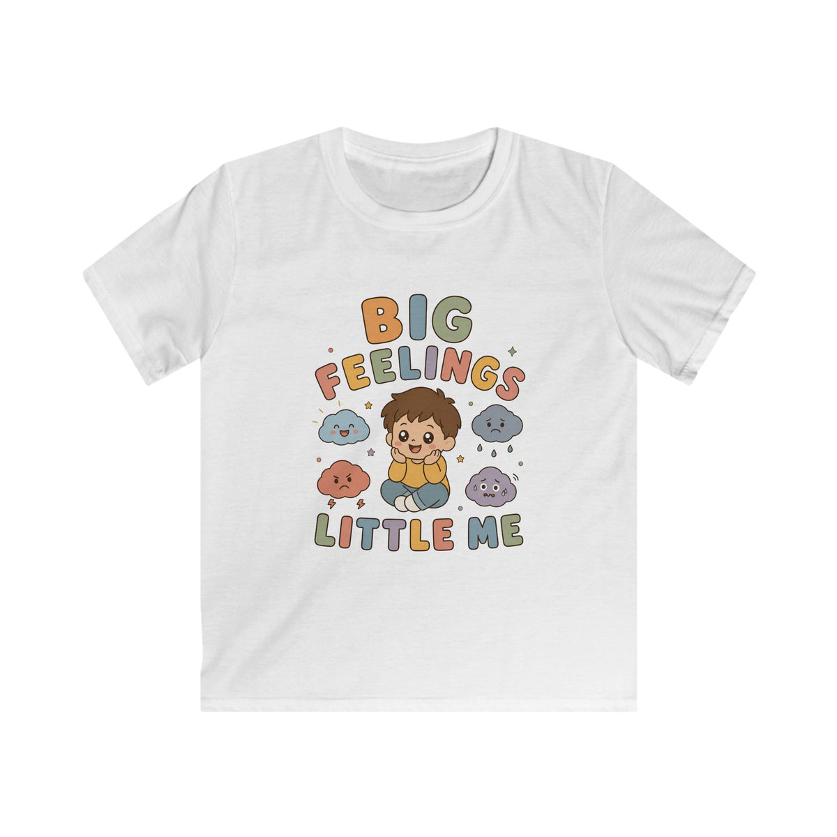 Big Feelings Little Boy Tee