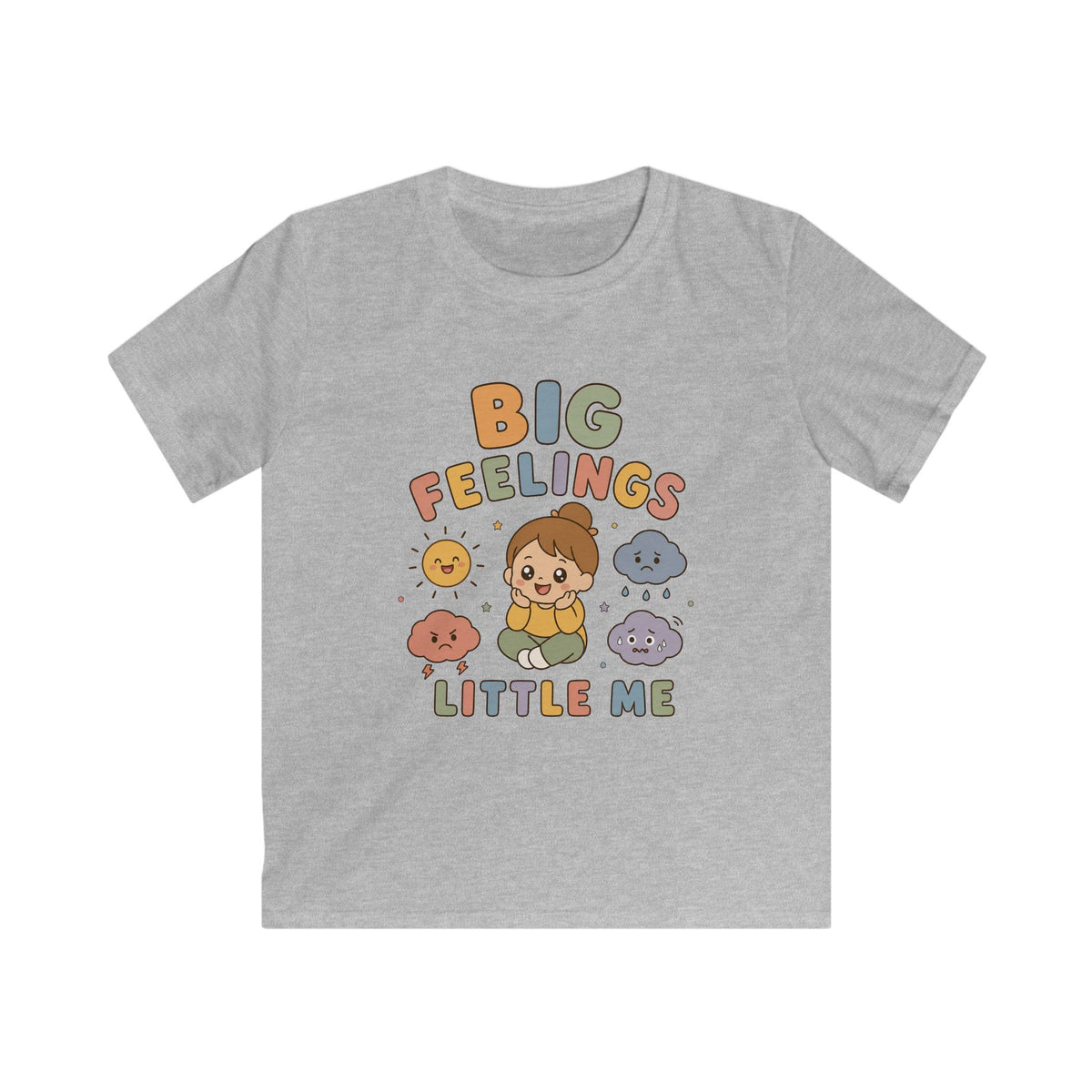Big Feelings Little Girl Tee