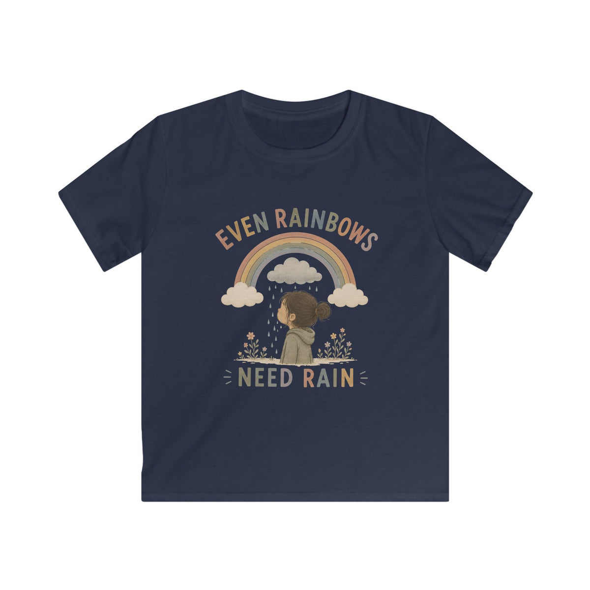Even Rainbows need Rain Tee