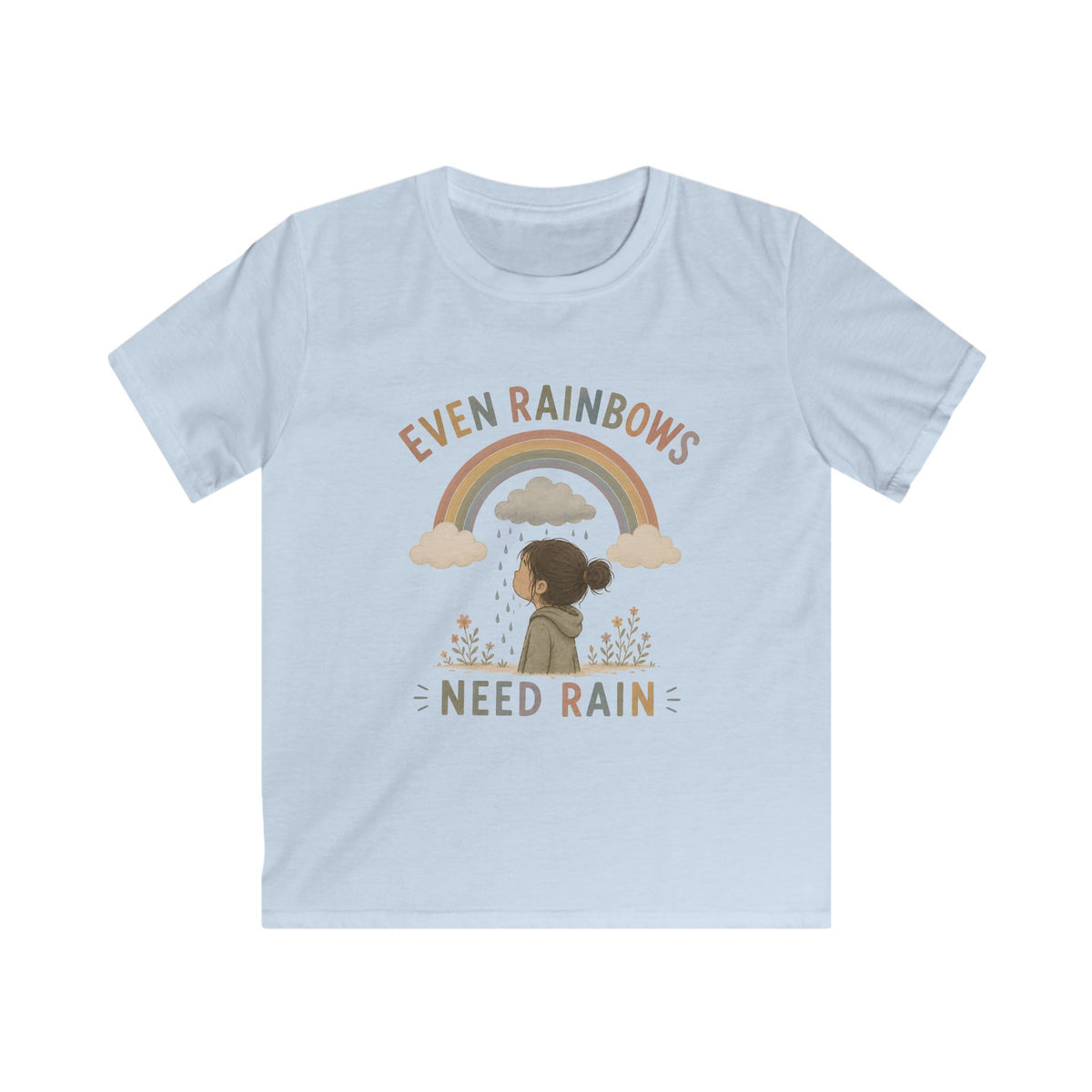 Even Rainbows need Rain Tee