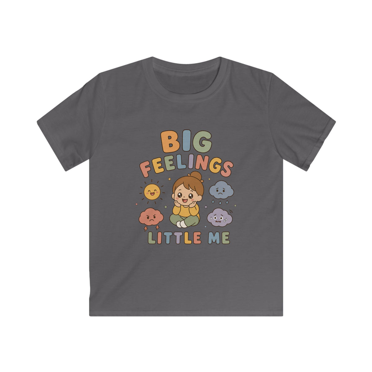 Big Feelings Little Girl Tee