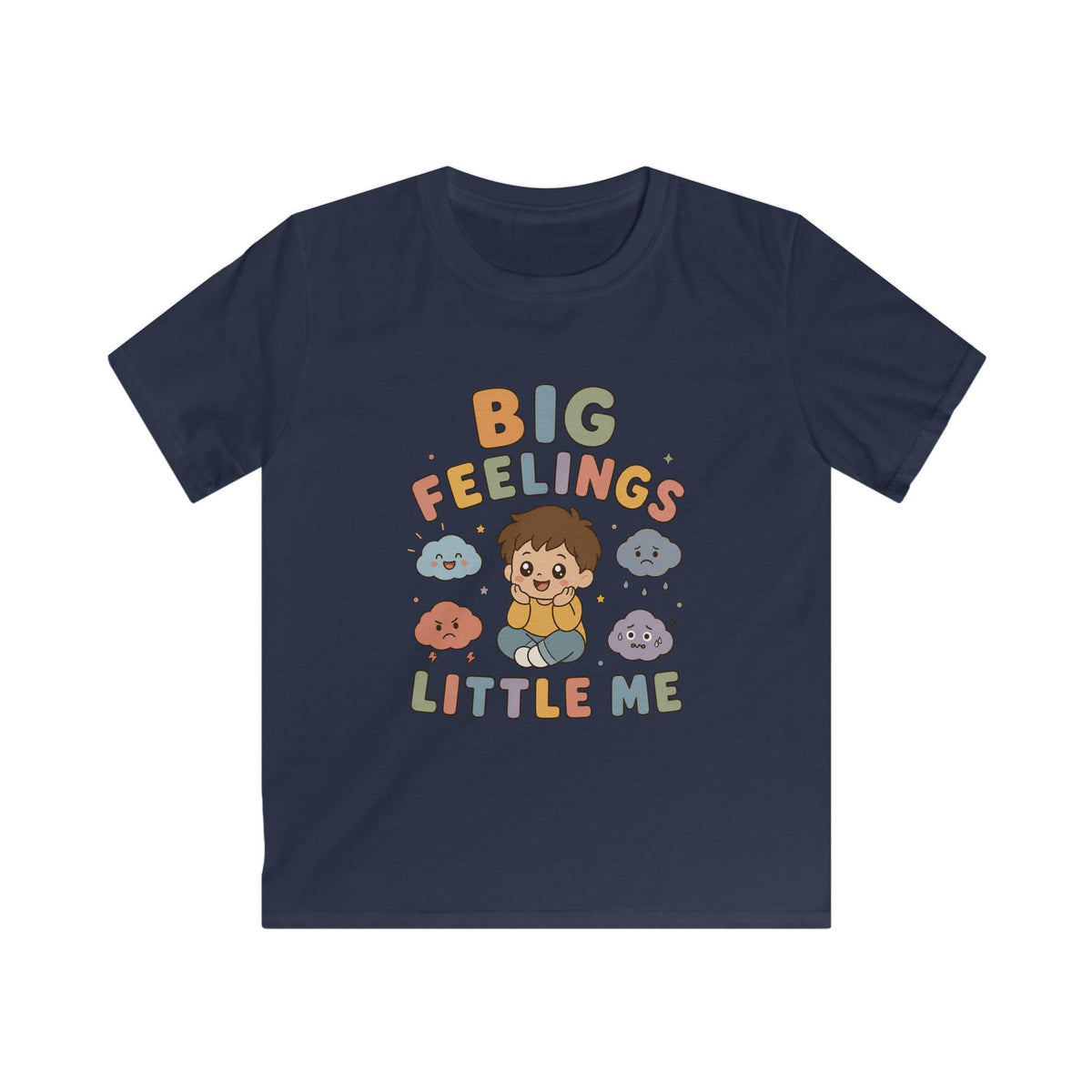Big Feelings Little Boy Tee