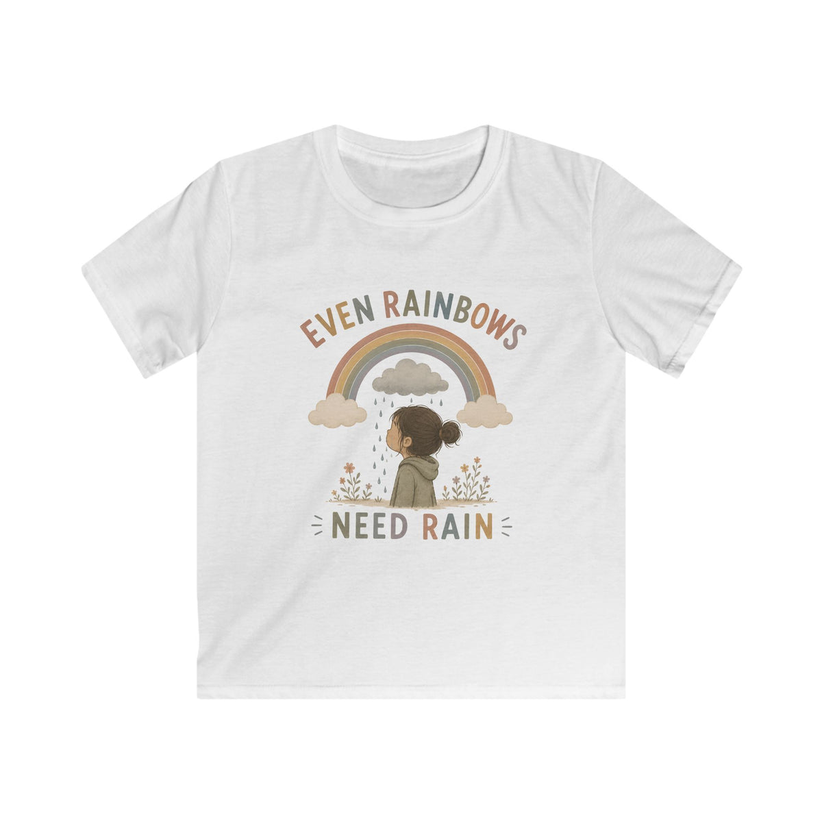 Even Rainbows need Rain Tee