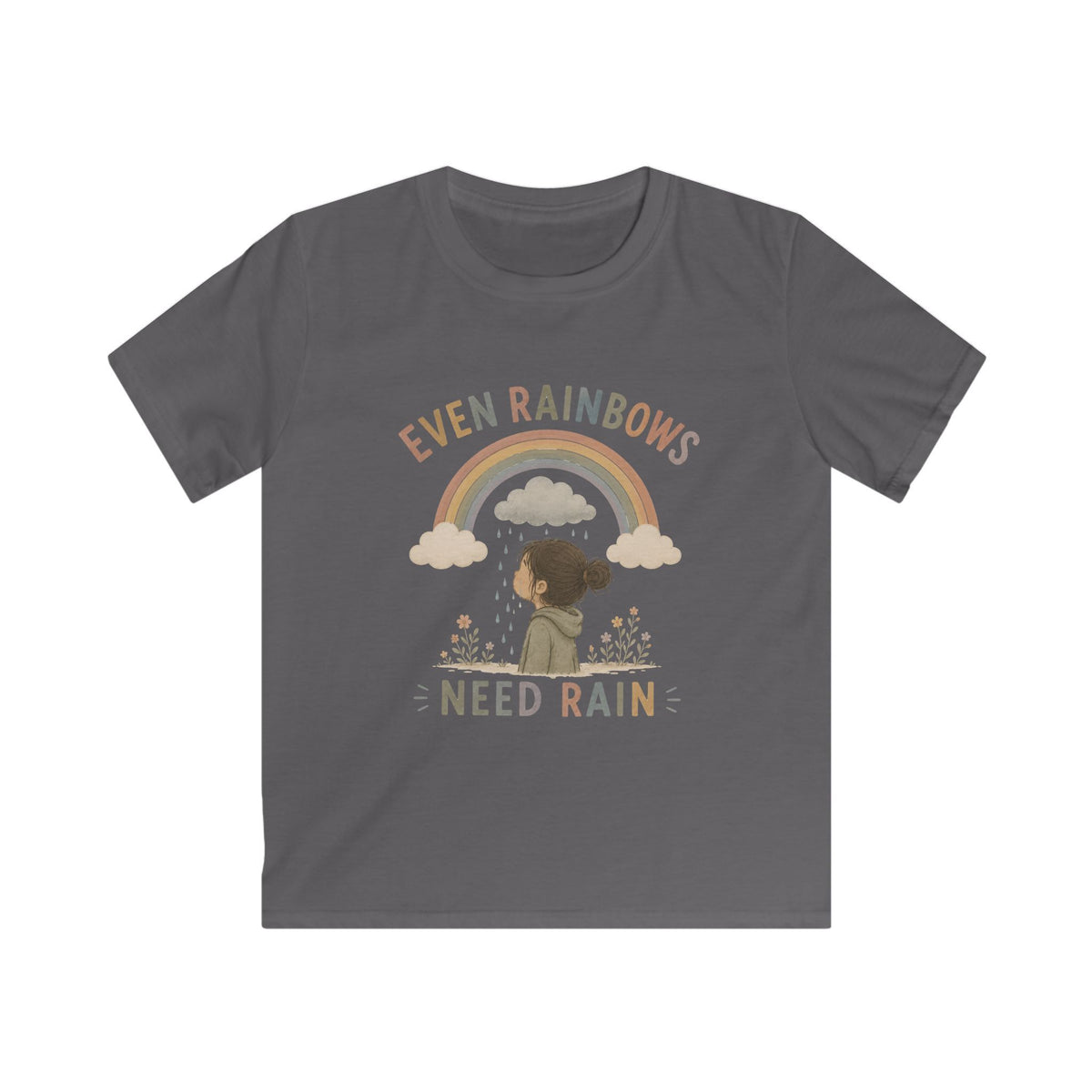 Even Rainbows need Rain Tee