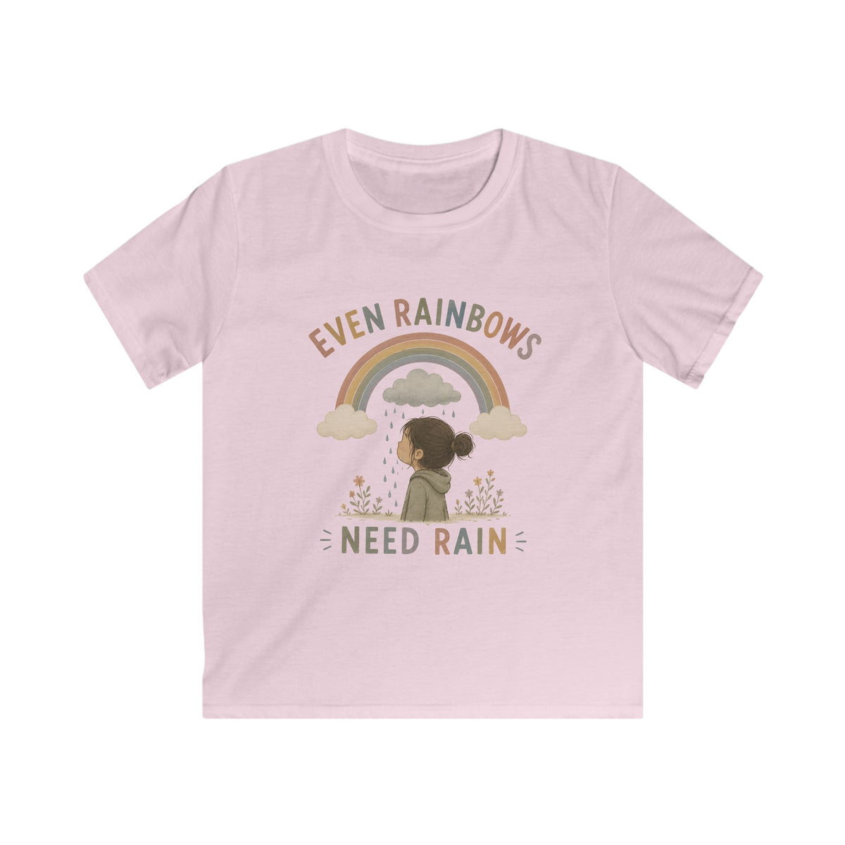 Even Rainbows need Rain Tee