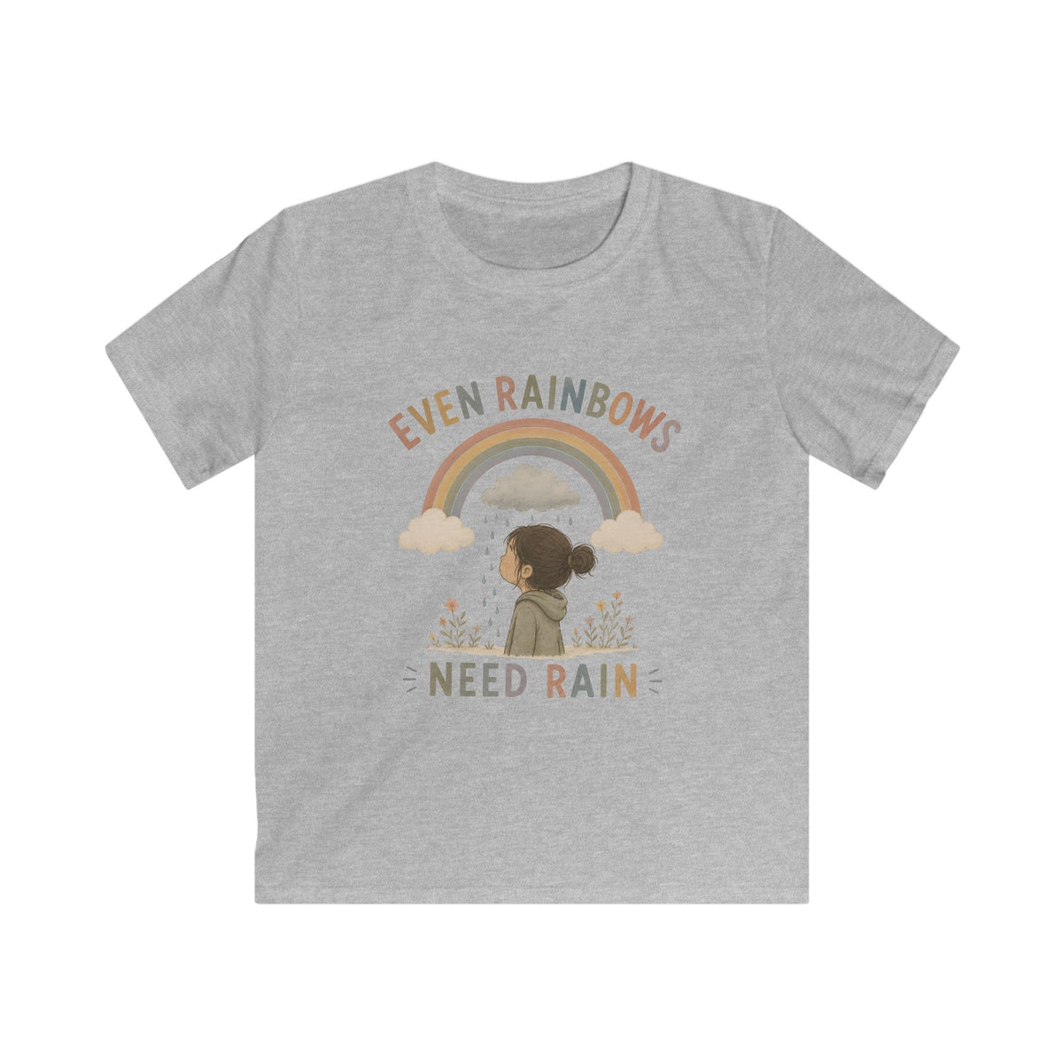 Even Rainbows need Rain Tee